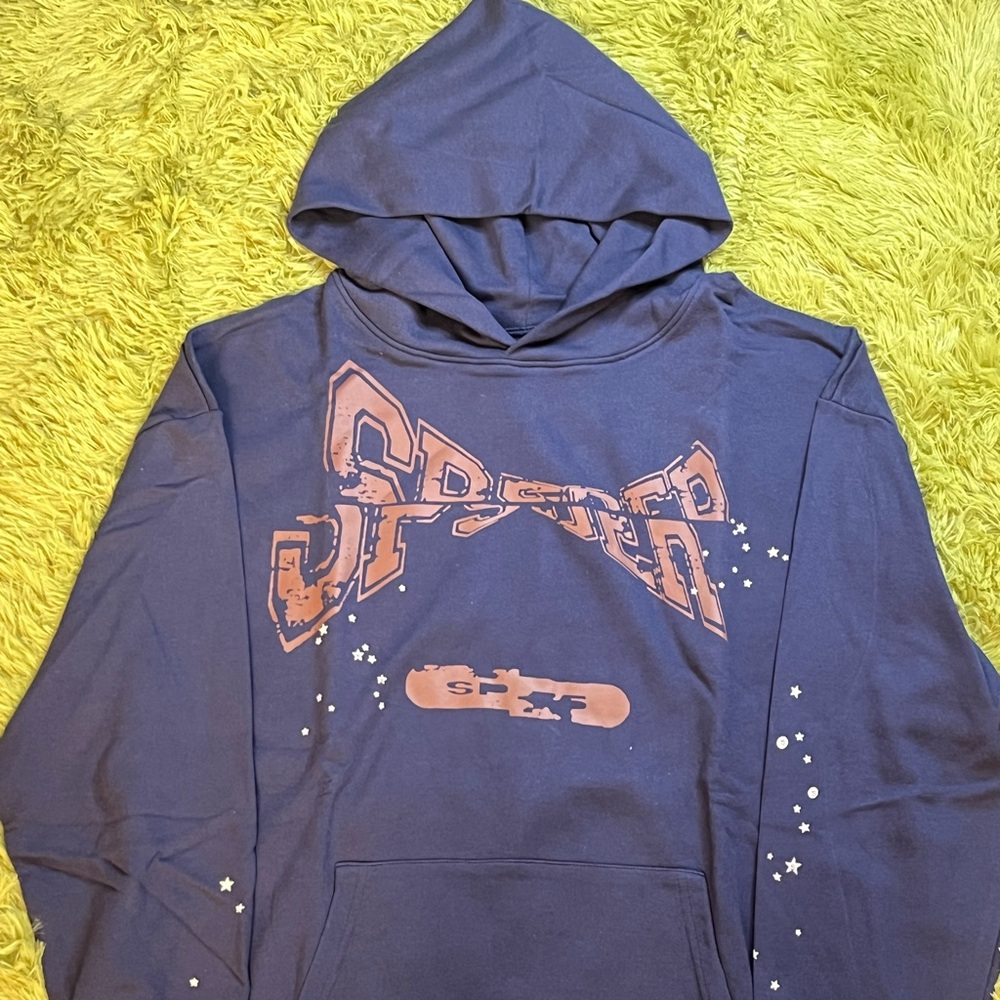 Spider Navy Hoodie